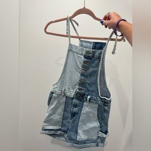 Multicolor overalls